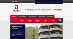 Desktop Screenshot of dinamicaimoveis.imb.br